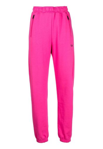 Redemption logo-print cotton track pants - Rosa