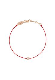 Bracciale in oro rosa 18kt con filo di diamanti