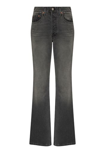 RE/DONE 70s cotton bootcut jeans - Nero