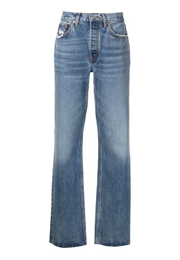 RE/DONE Jeans a gamba ampia anni '90 - Blu