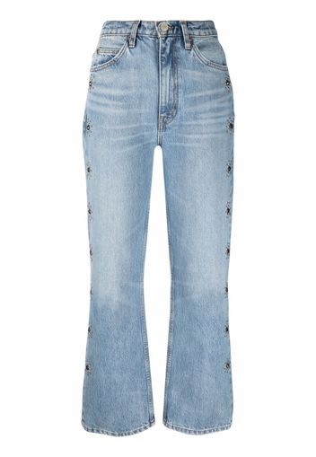 RE/DONE Jeans svasati anni '70 - Blu