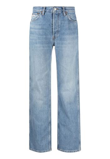 RE/DONE '90s high-rise loose jeans - Blu