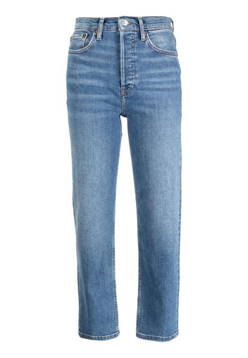 RE/DONE Jeans dritti Stove Pipe anni 70 - Blu