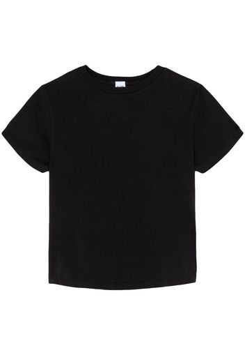 RE/DONE basic short-sleeved T-shirt - Nero