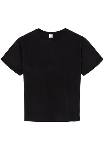 RE/DONE basic round-neck T-shirt - Nero