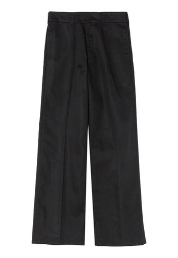 RE/DONE wide leg low-rise trousers - Nero