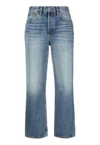 RE/DONE 90s Low Slung denim jeans - Blu