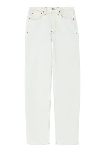 RE/DONE 70s Stove Pipe high-rise jeans - Bianco