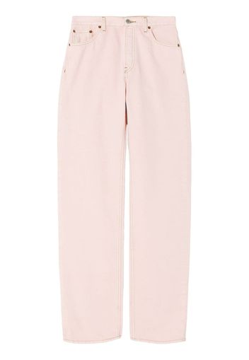 RE/DONE mid-rise wide-leg jeans - Rosa