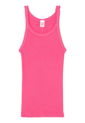 RE/DONE ribbed-knit tank top - Rosa