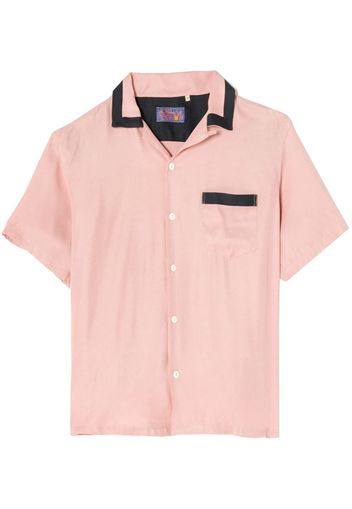 RE/DONE Striker Bowling short-sleeve shirt - Rosa