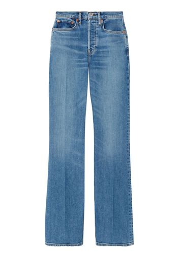 RE/DONE 90's high-waisted jeans - Blu