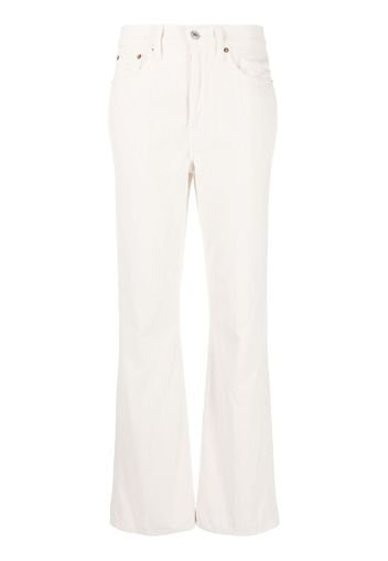 RE/DONE 70's bootcut-leg jeans - Toni neutri