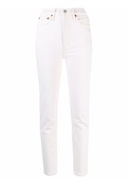 RE/DONE Jeans crop Comfort Stretch - Bianco