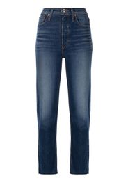 RE/DONE Stove Pipe high-rise jeans - Blu