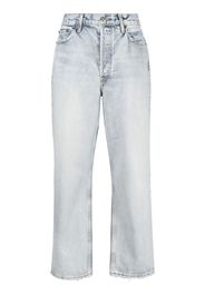 RE/DONE straight-leg jeans - Blu