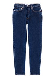 RE/DONE 90s high-rise cropped jeans - Blu