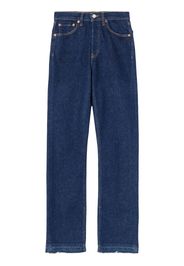 RE/DONE slim cut mid-rise jeans - Blu