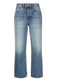 RE/DONE 90s Low Slung denim jeans - Blu