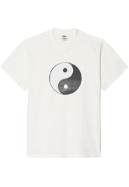 RE/DONE Ying Yang-print cotton T-shirt - Bianco