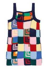 RE/DONE knitted patchwork dress - Multicolore