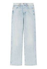 RE/DONE mid-rise wide-leg jeans - Blu