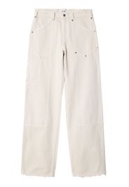 RE/DONE mid-rise straight-leg jeans - Bianco