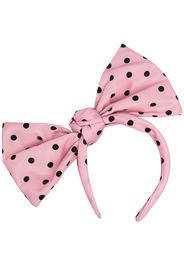 RED(V) Cerchietto a pois con fiocco - Rosa