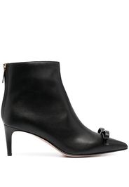 RED(V) Stivaletti con fiocco Sandie - Nero