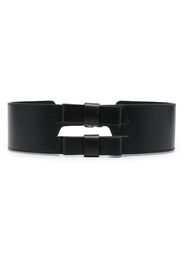 RED(V) double bow-detail waist belt - Nero