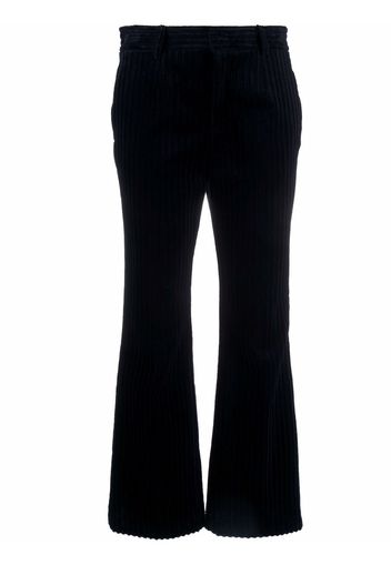 RED Valentino ribbed velvet trousers - Blu