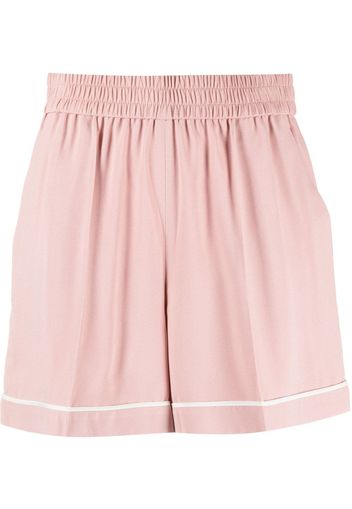 RED Valentino elasticated tailored shorts - Rosa