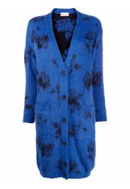 RED Valentino V-neck button-fastening cardigan - Blu