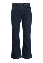 RED Valentino cropped flared jeans - Blu