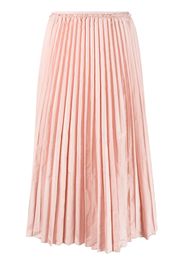 RED Valentino elasticated pleated skirt - Rosa