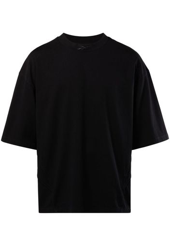 Reebok Special Items piped-trim cotton T-shirt - Nero