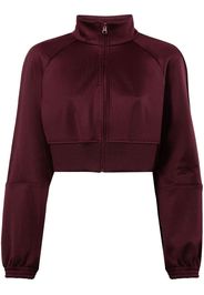 Reebok Special Items Giacca sportiva crop con ricamo - Rosso