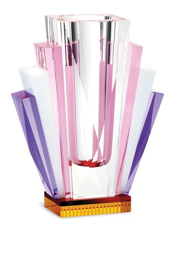 South Beach Vase Clear/Pink/White/Purple/Yellow