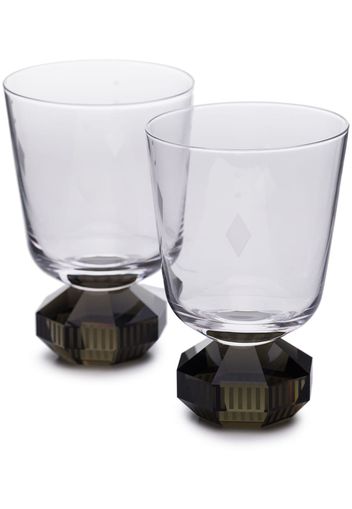 Reflections Copenhagen Chelsea set of two glasses - Toni neutri