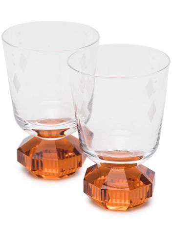 Reflections Copenhagen Reflect set of 2 Chelsea glasses - Rosso