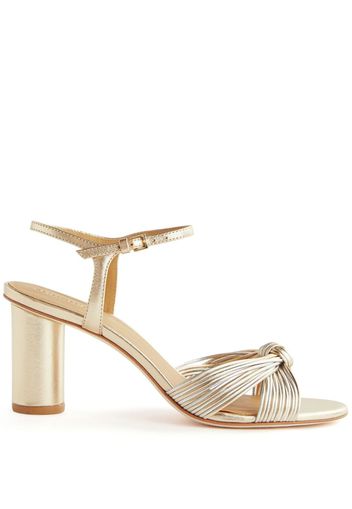 Reformation Petra leather sandals - Oro