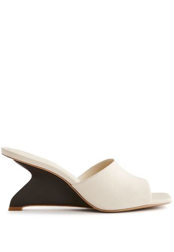 Reformation Enya wedge sandals - Toni neutri