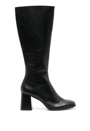 Reformation Nylah knee-high leather boots - Nero