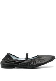 Reformation Ballerine Buffy con punta tonda - Nero