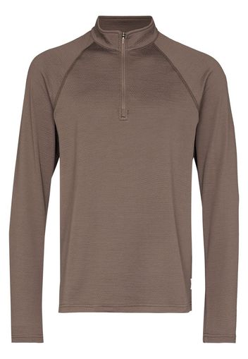 Reigning Champ half-zip long-sleeve top - Verde