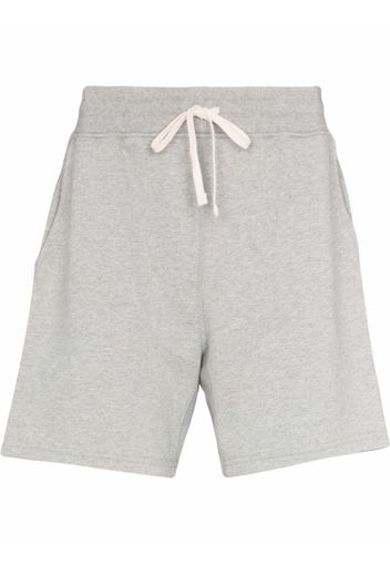 Reigning Champ straight-leg cotton track shorts - Grigio