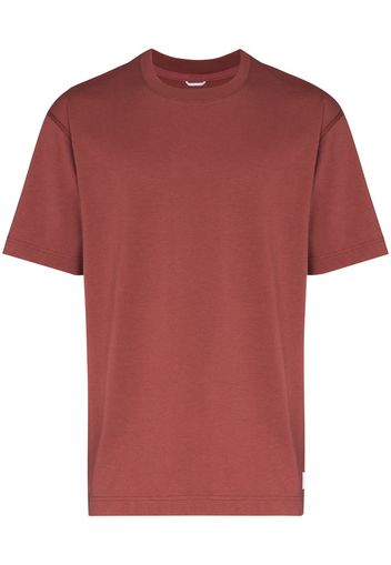 Reigning Champ logo patch short-sleeve T-shirt - Rosso