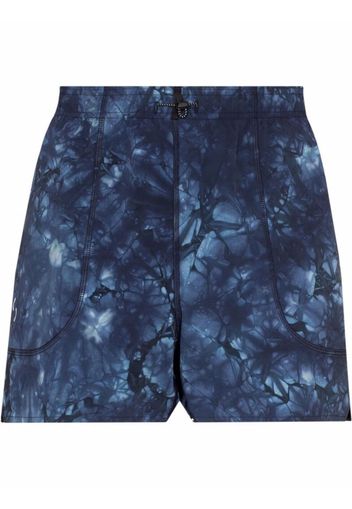 Reigning Champ Shorts sportivi con fantasia tie-dye Reigning Champ x Ryan Willms - Blu