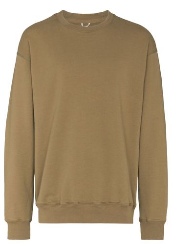 Reigning Champ crew neck cotton jumper - Verde