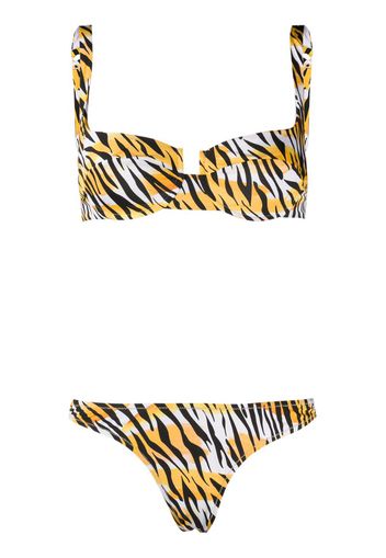 Beigitte tiger print bikini